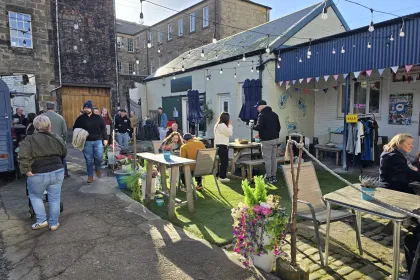 Brown lane jigsaw puzzle