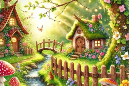 Fairy Houses in the Woods jigsaw puzzle