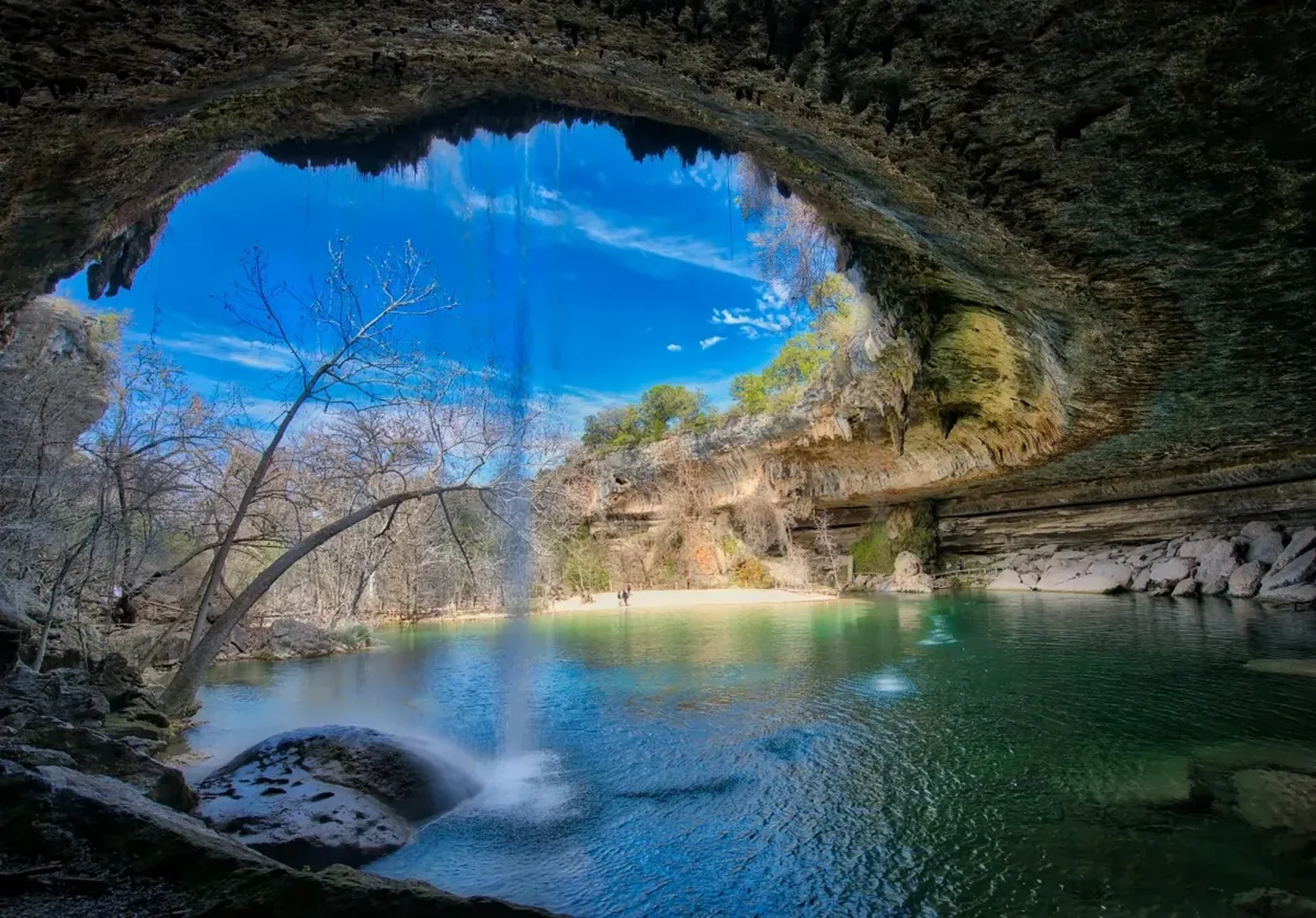 Hamilton Pool In Texas