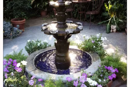 Garden Fountain jigsaw puzzle
