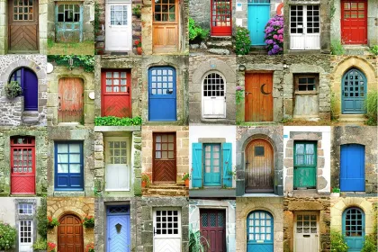 Doorways jigsaw puzzle