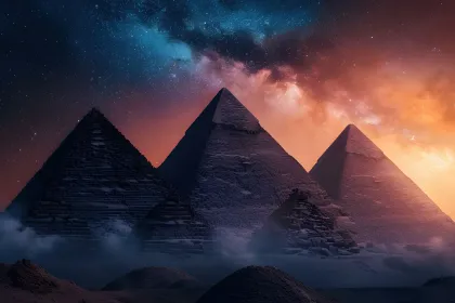 Pyramids jigsaw puzzle