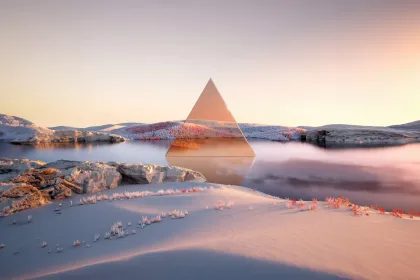 Pyramdis sunset jigsaw puzzle