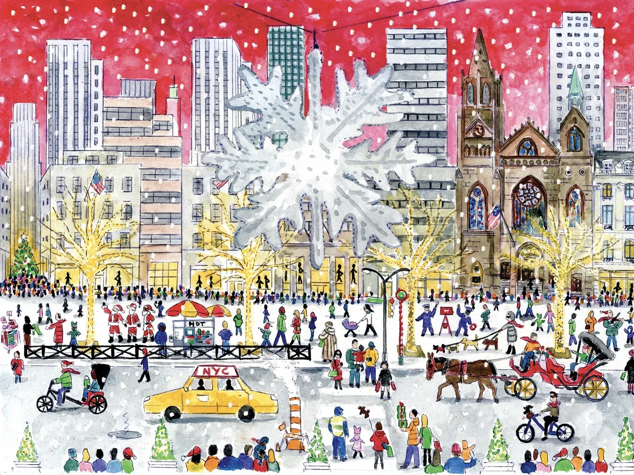 the enchanting spirit of NYC Christmas