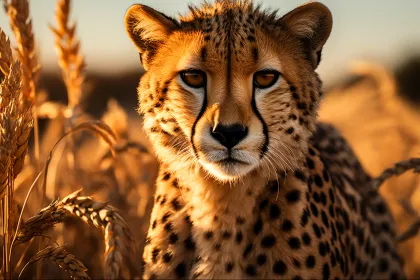 Cheetah jigsaw puzzle