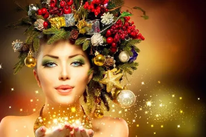 tinsel top jigsaw puzzle