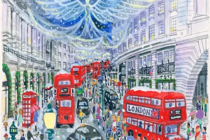 Christmas on Regent Street in London! jigsaw puzzle