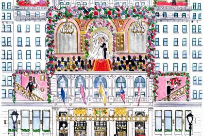 plaza wedding jigsaw puzzle