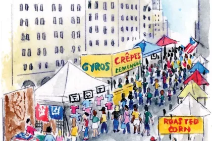 street fair jigsaw puzzle