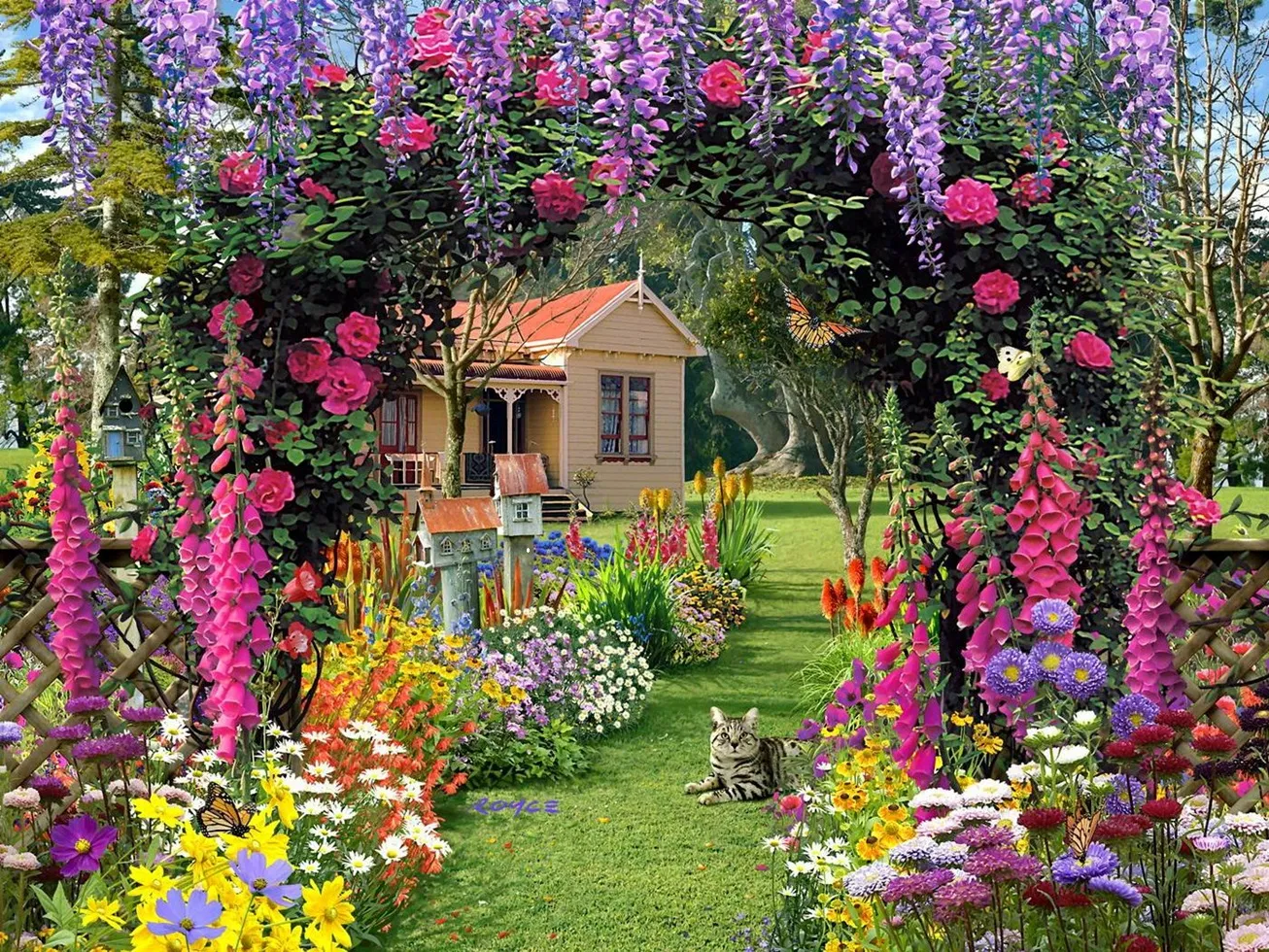 Home Floral Garden