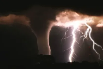 tornado with lightning jigsaw puzzle