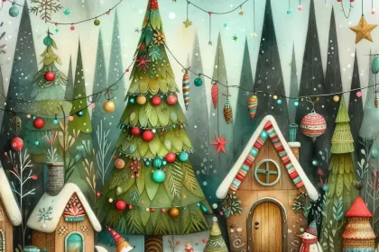 Christmas Forest jigsaw puzzle jigsaw puzzle
