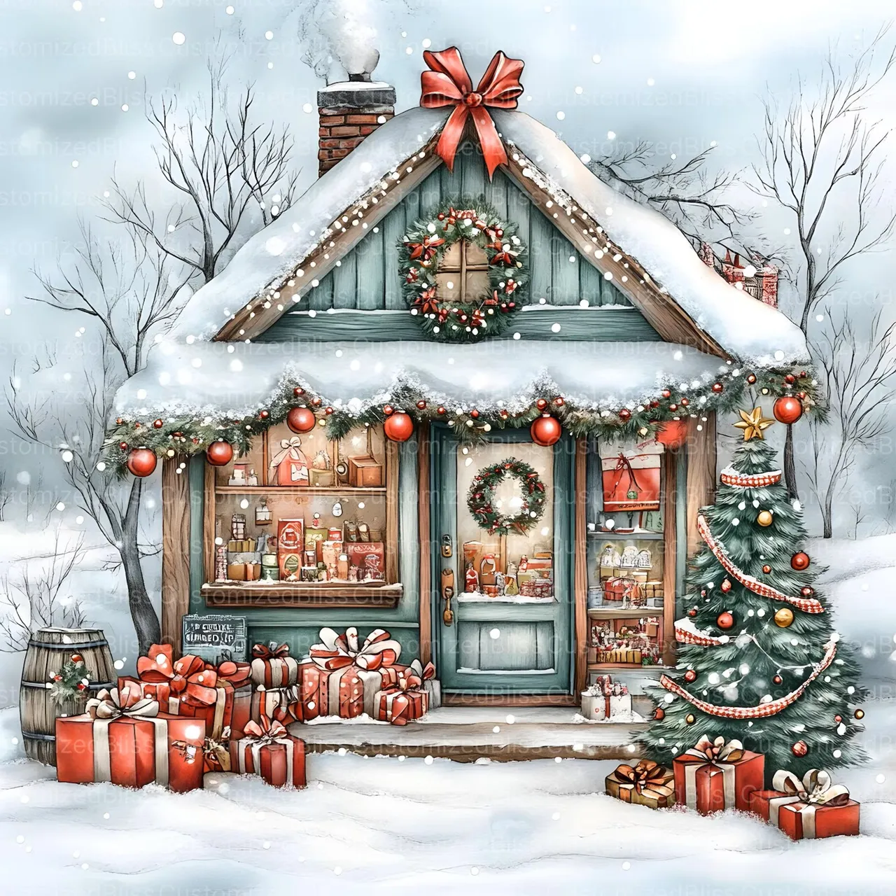 Christmas Shop jigsaw puzzle