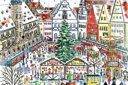 holiday market jigsaw puzzle