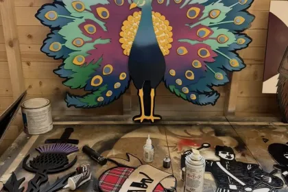 peacock jigsaw puzzle