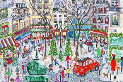 Christmas season is drawing near jigsaw puzzle