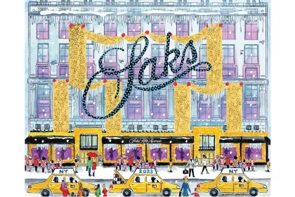 saks is all aglow jigsaw puzzle