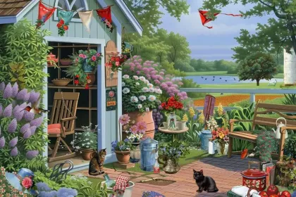 Garden Shed jigsaw puzzle