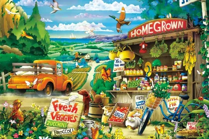 Country Road jigsaw puzzle