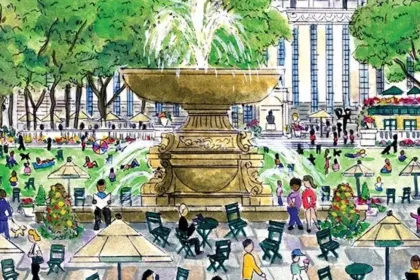 Bryant Park jigsaw puzzle