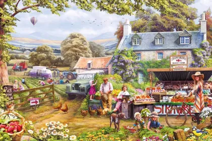 Strawberry Farm jigsaw puzzle