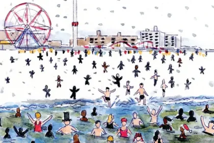 Polar Bear Plunge jigsaw puzzle