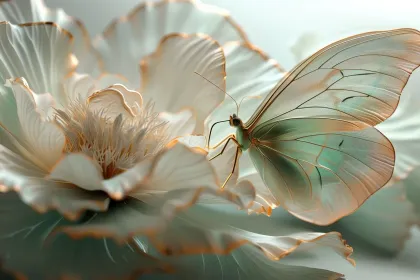 Butterfly jigsaw puzzle