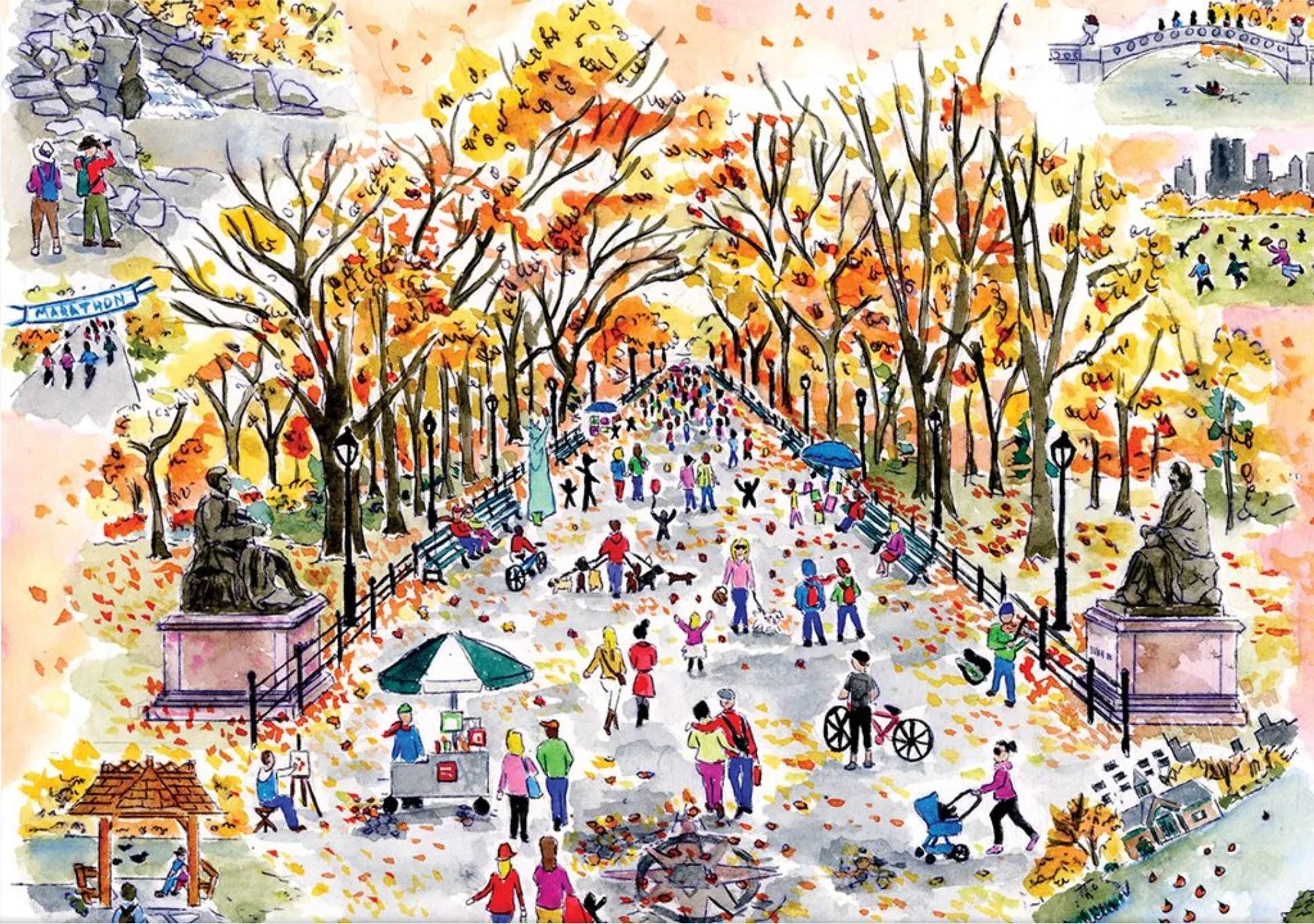 Central Park Fall