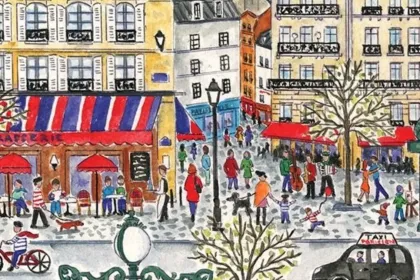 busy in paris jigsaw puzzle