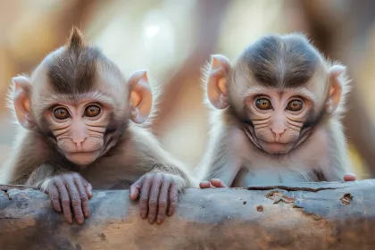Baboon jigsaw puzzle