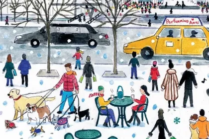 winter's day in new york jigsaw puzzle