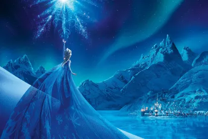 Frozen jigsaw puzzle