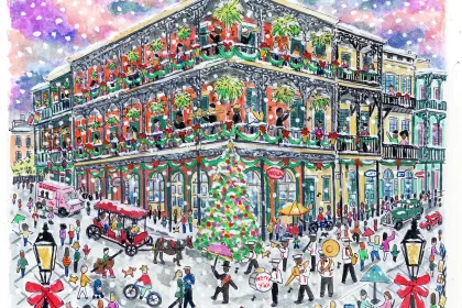 christmas in NOLA jigsaw puzzle