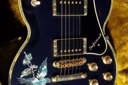 Guitar jigsaw puzzle