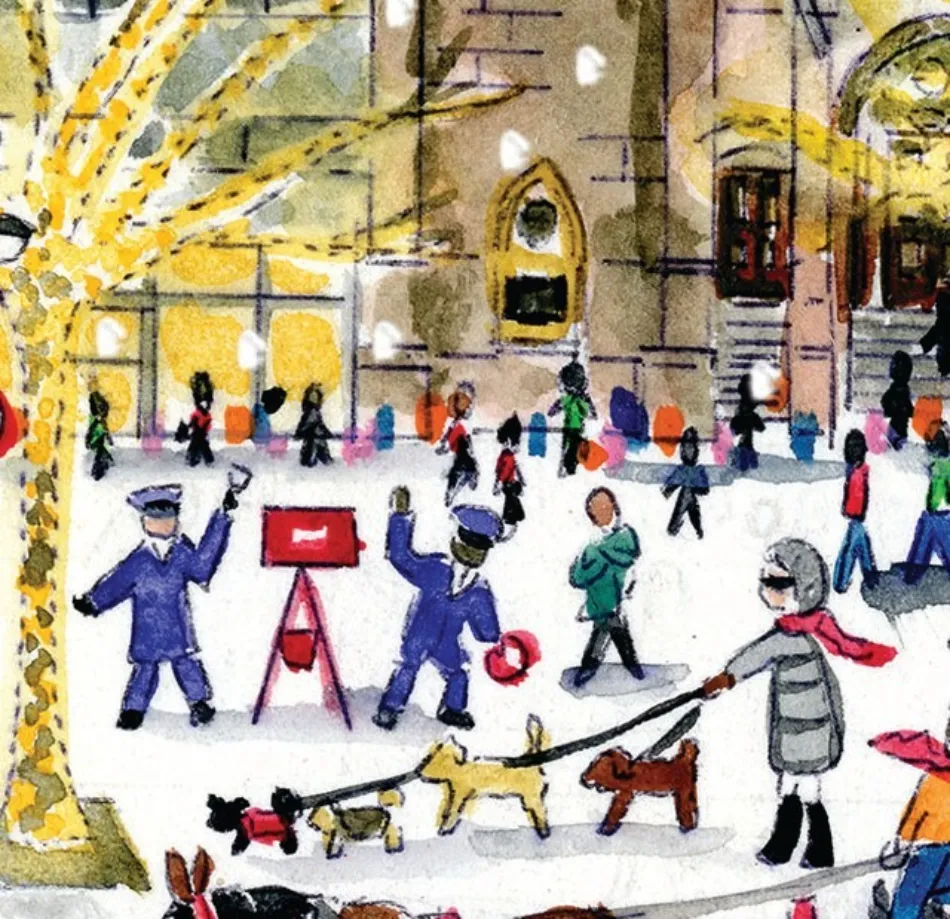 New York City streets at the holidays!