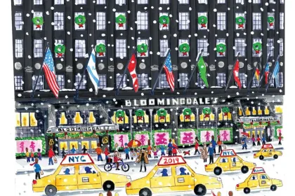 christmas storefront jigsaw puzzle