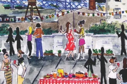 rooftop parties jigsaw puzzle