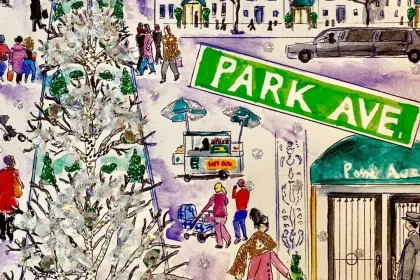 Park Avenue, NYC. jigsaw puzzle