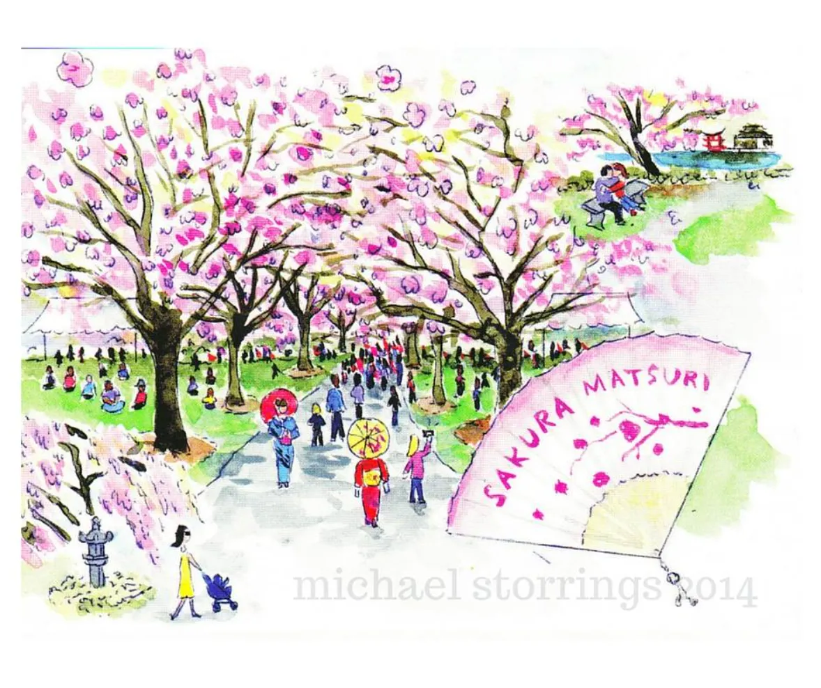 The Sakura Matsuri Cherry Blossom Festival