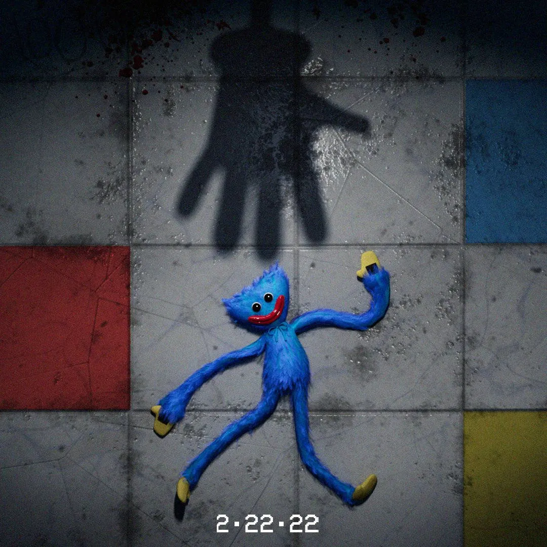 e.g. Huggy Wuggy getting kidnapped by Mommy Long Legs