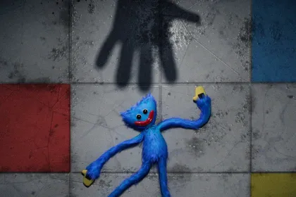 e.g. Huggy Wuggy getting kidnapped by Mommy Long Legs jigsaw puzzle