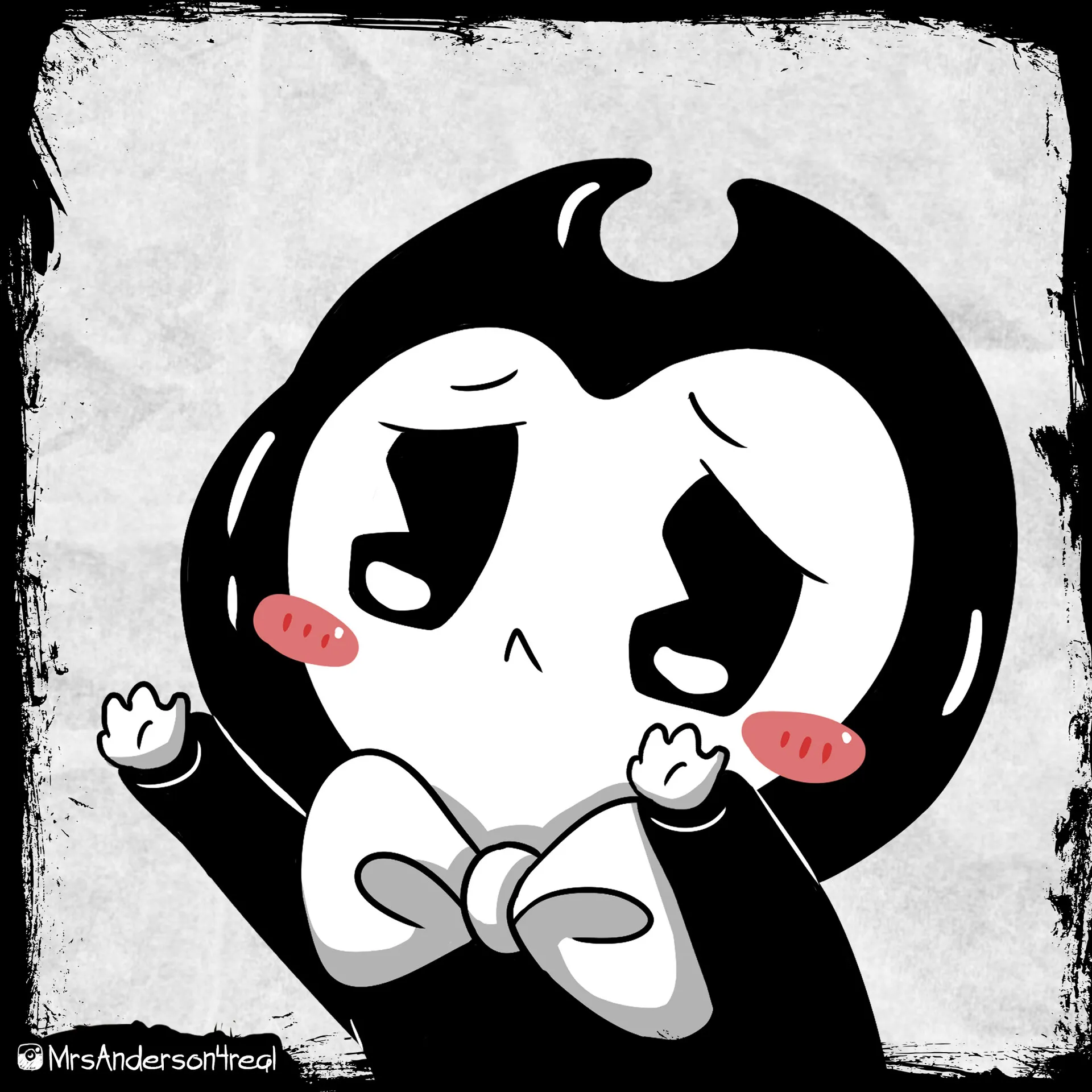 e.g. Bendy The Dancing Demon wanting uppies