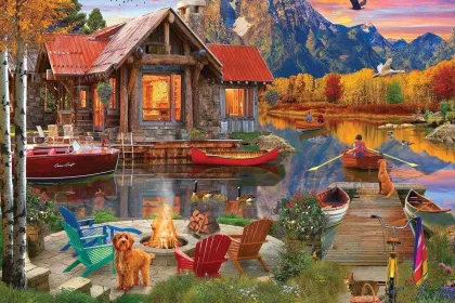 Family Retreat jigsaw puzzle