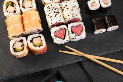 Sushi jigsaw puzzle