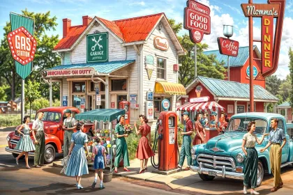 Vintage Station jigsaw puzzle