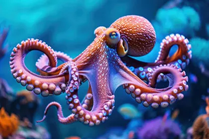 NAPPING OCTOPUS. jigsaw puzzle