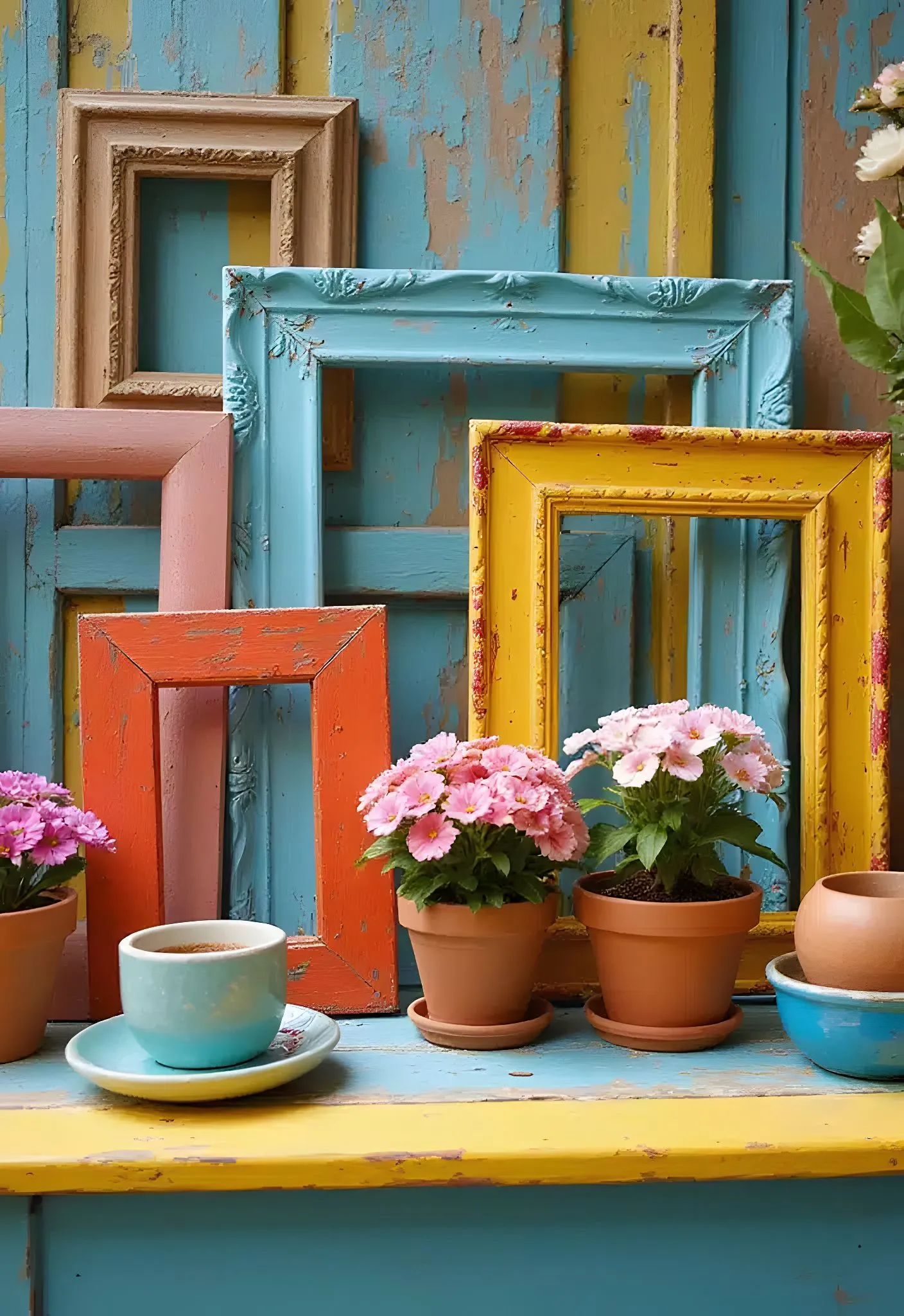 Shabby frames
