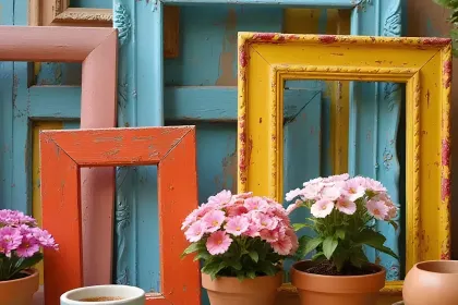 Shabby frames jigsaw puzzle