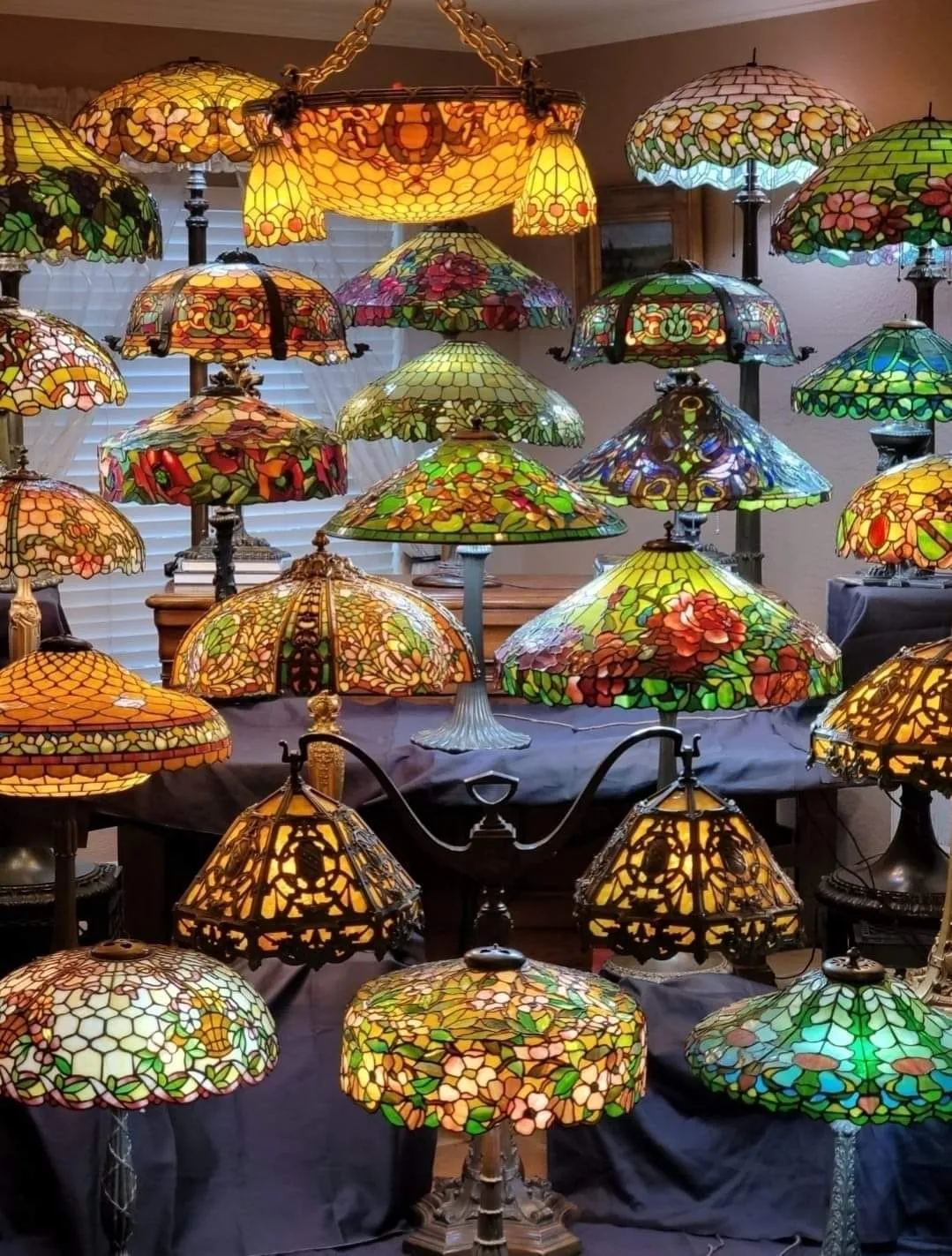 Tiffany lamps