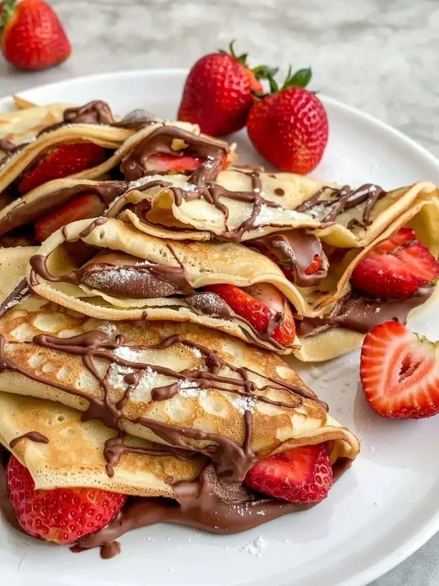 Strawberry Crepes